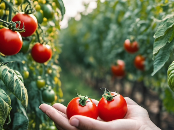 holding heirloom non-gmo ace 55 tomato seed for Canada tenant des graines de tomates anciennes sans OGM Ace 55 pour le Canada