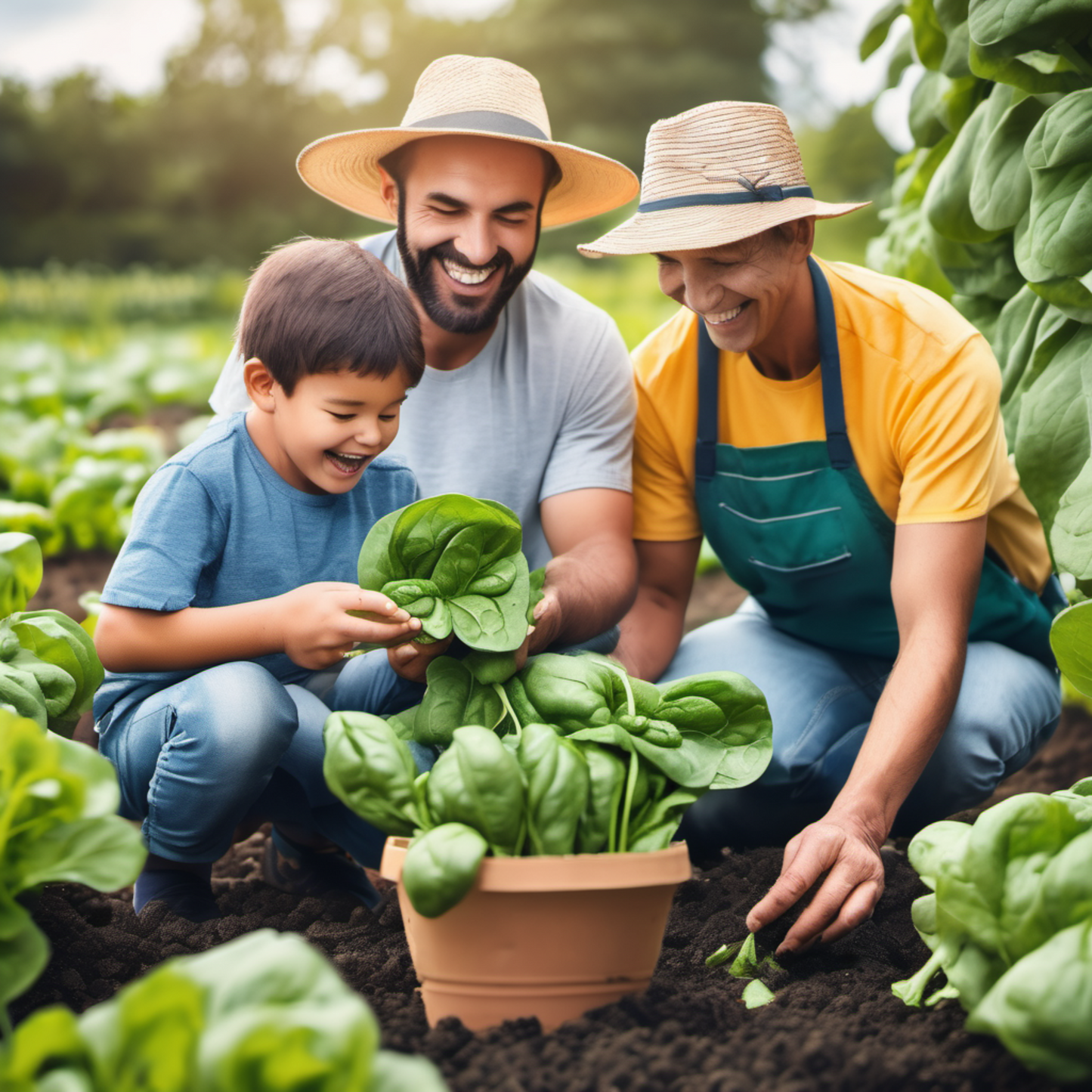 Start your spinach garden with these top-notch seeds. Commencez votre jardin d’épinards avec ces graines de premier ordre.