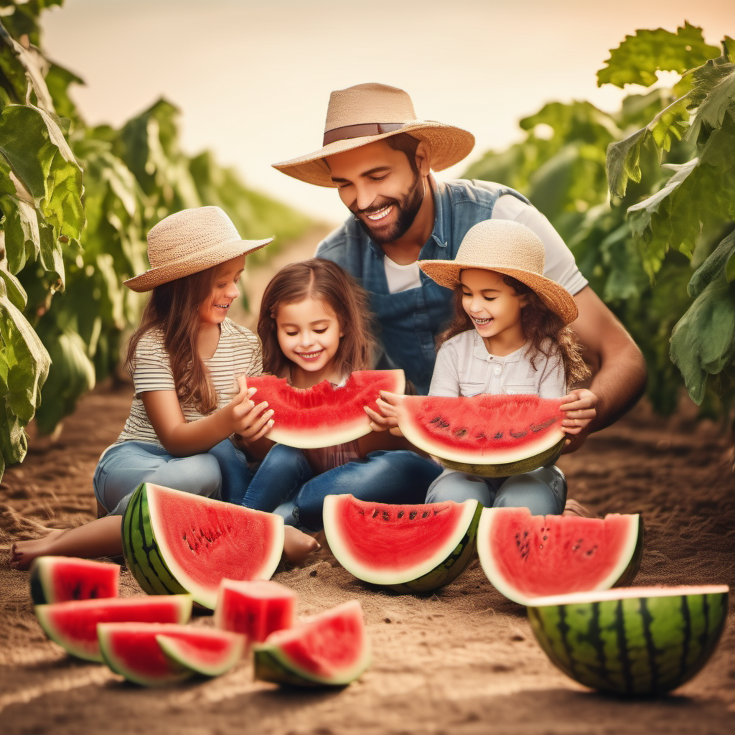 Grow your own refreshing watermelons in your home. Faites pousser vos propres pastèques rafraîchissantes dans votre maison.