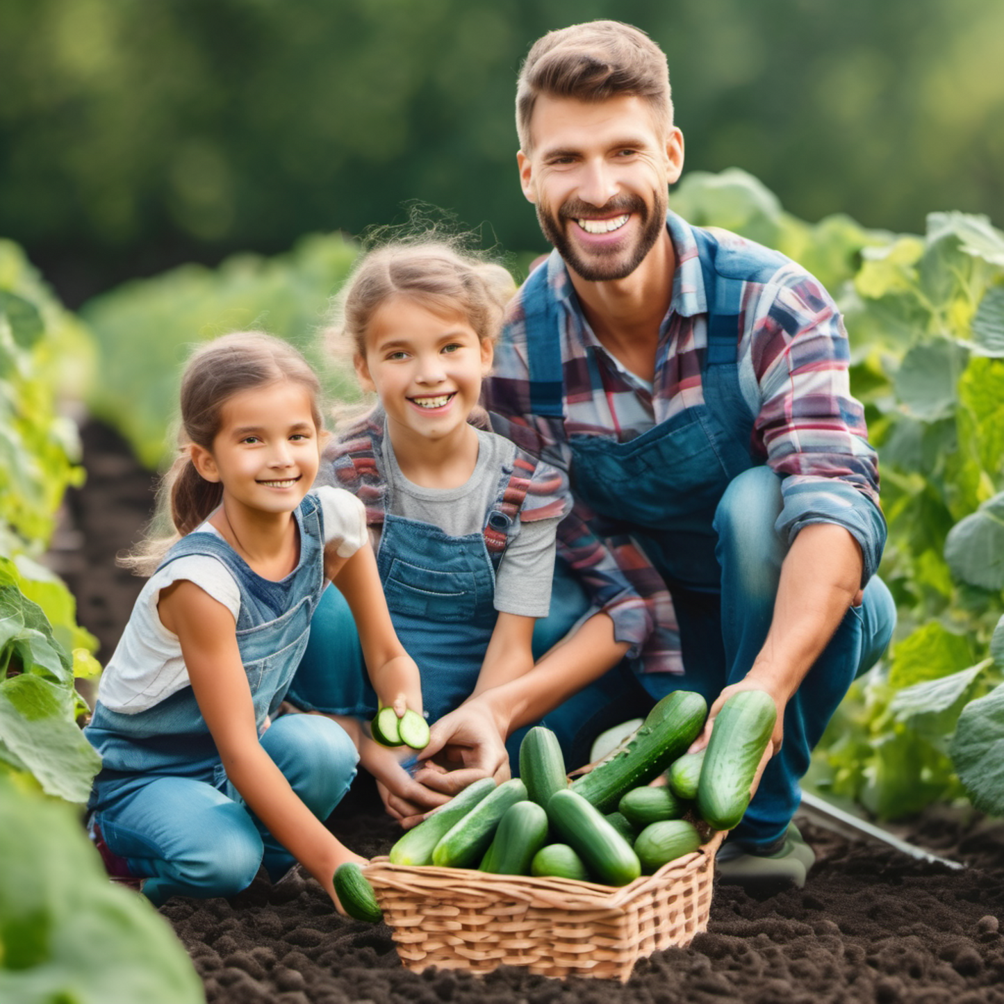 Fresh Straight 8 Cucumber Seeds for your garden. Frais droit 8 graines de concombre pour votre jardin.