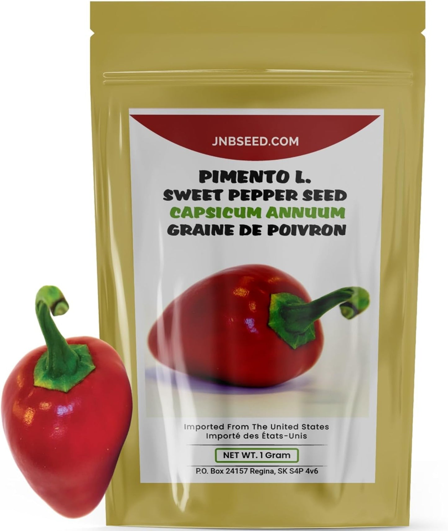 Pimento L pepper in packet Pimento L poivre en sachet