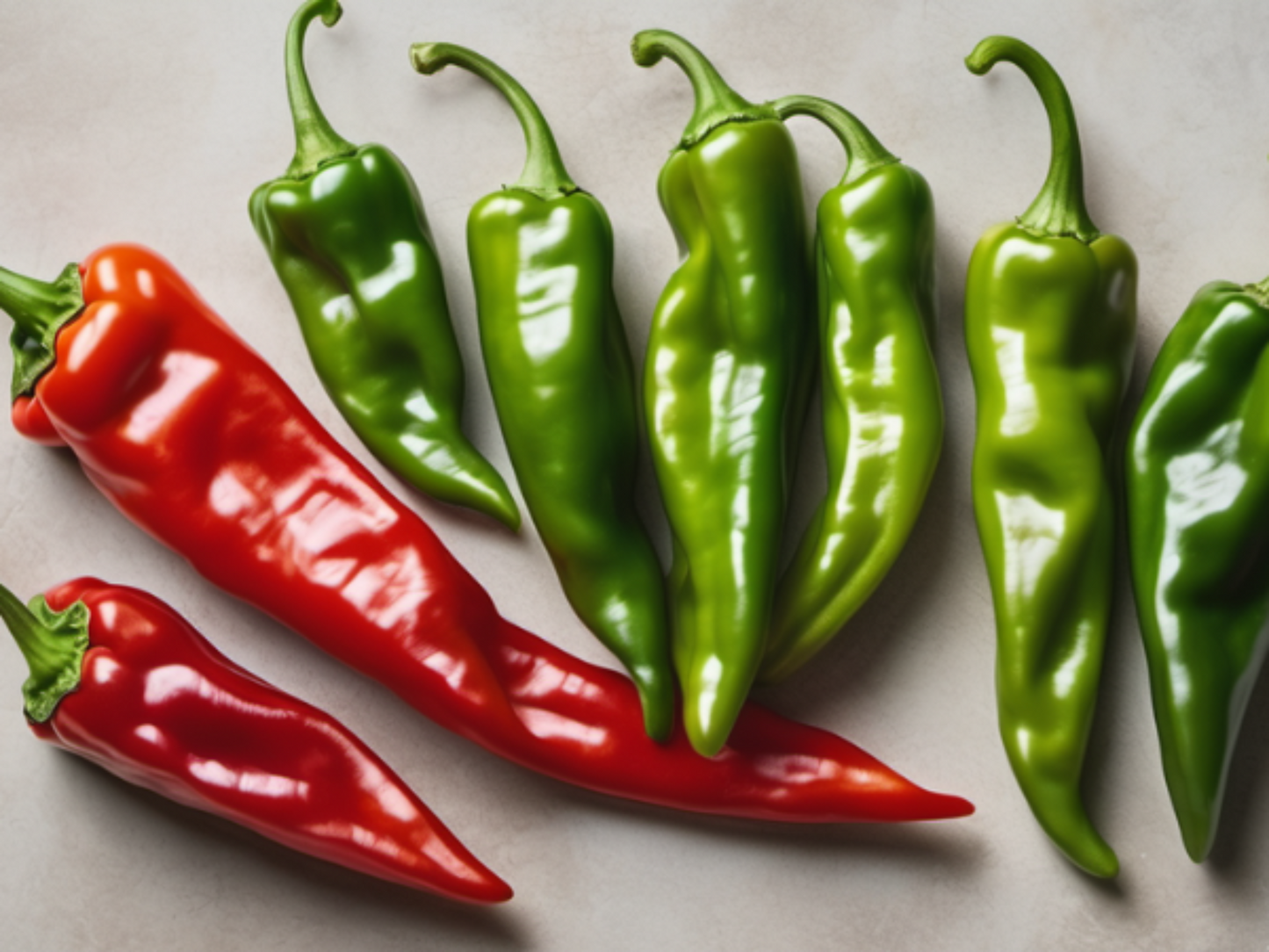 Italian Sweet Pepperoncini Variety Variété italienne de Pepperoncini doux