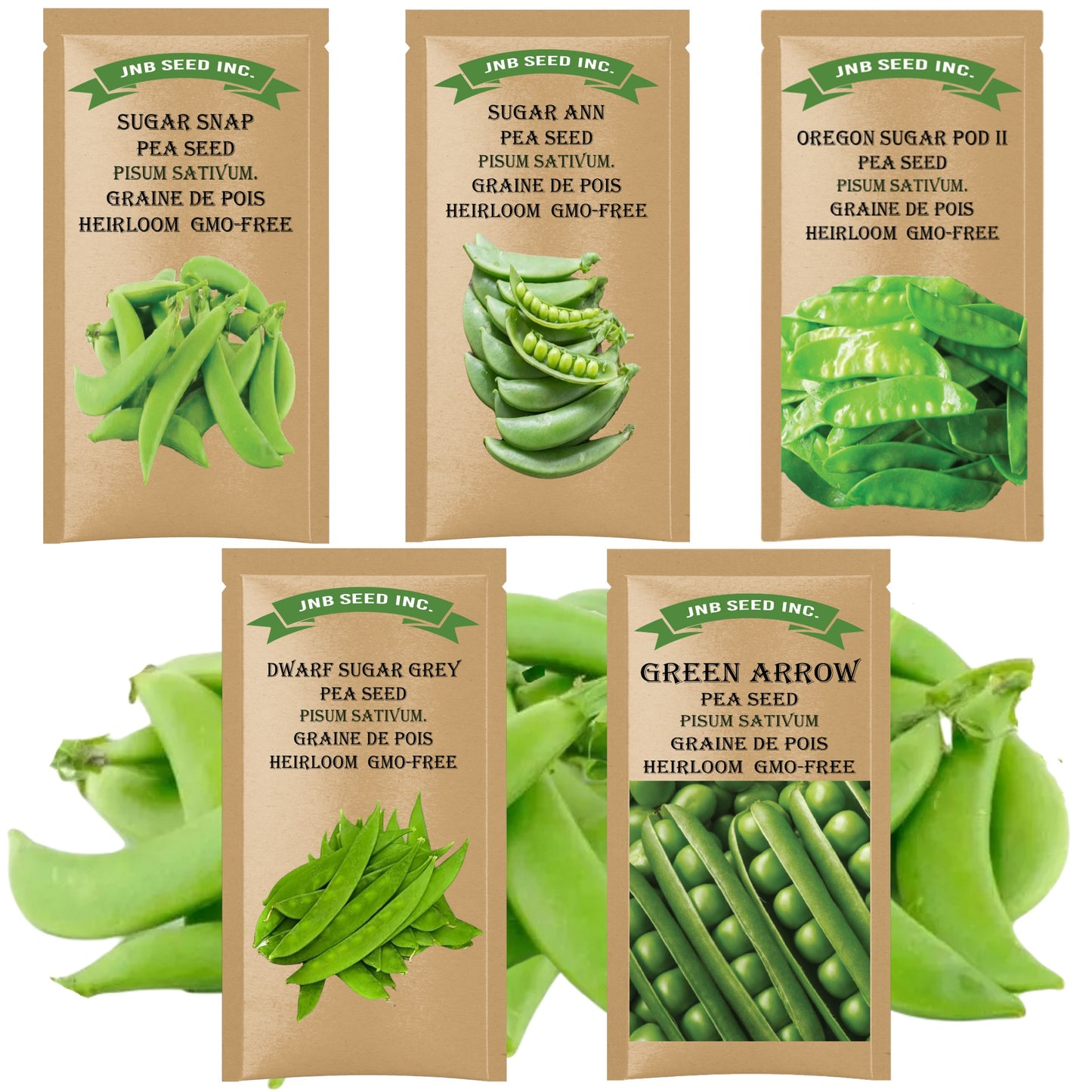 Pea Seed Variety Pack