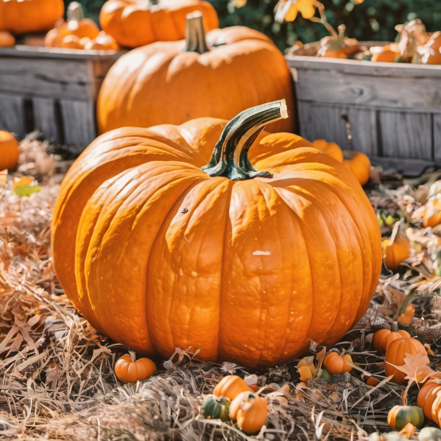 Impressive Mammoth Gold Pumpkin Impressionnante citrouille dorée mammouth