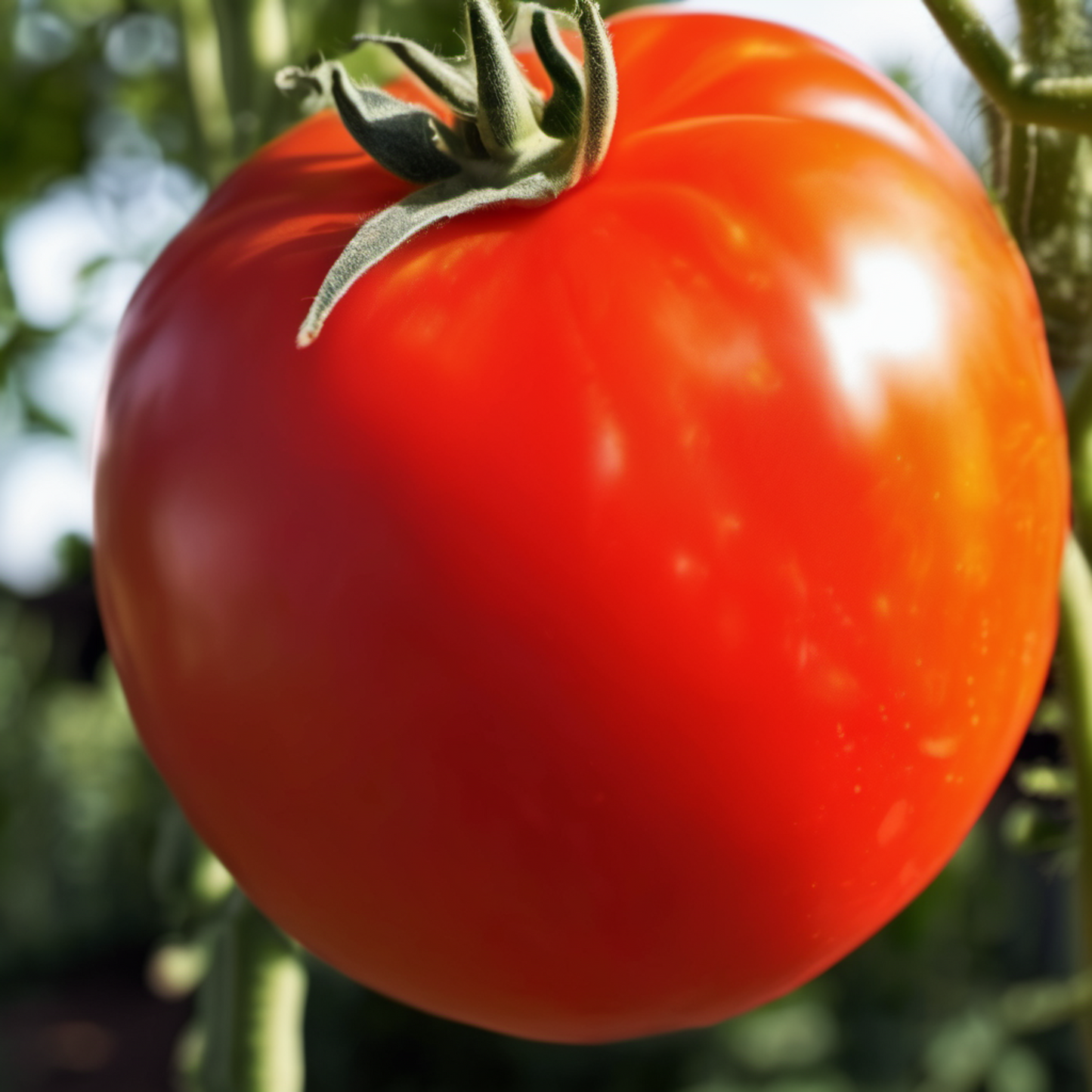 Bright orange Nebraska Wedding tomato Tomate de mariage Nebraska orange vif