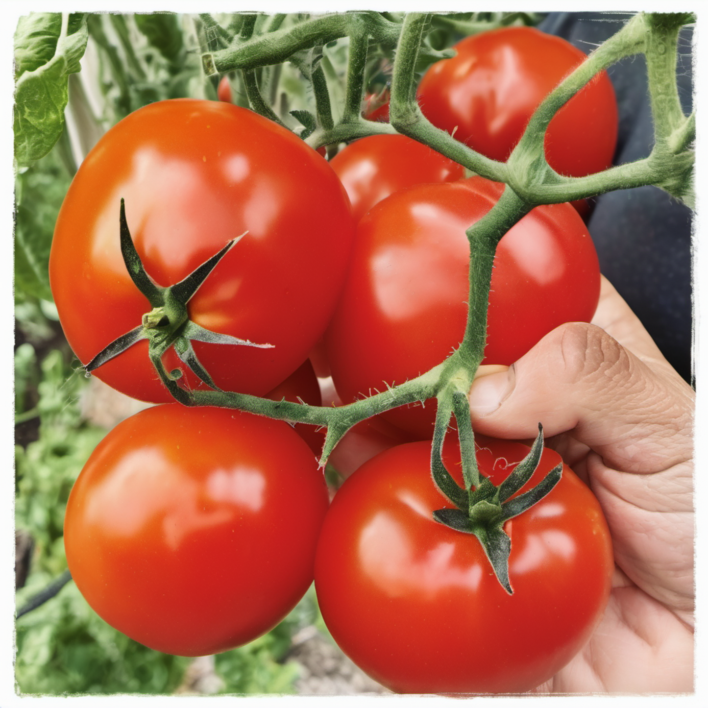 Flavorful Old German Tomato Savoureuse vieille tomate allemande