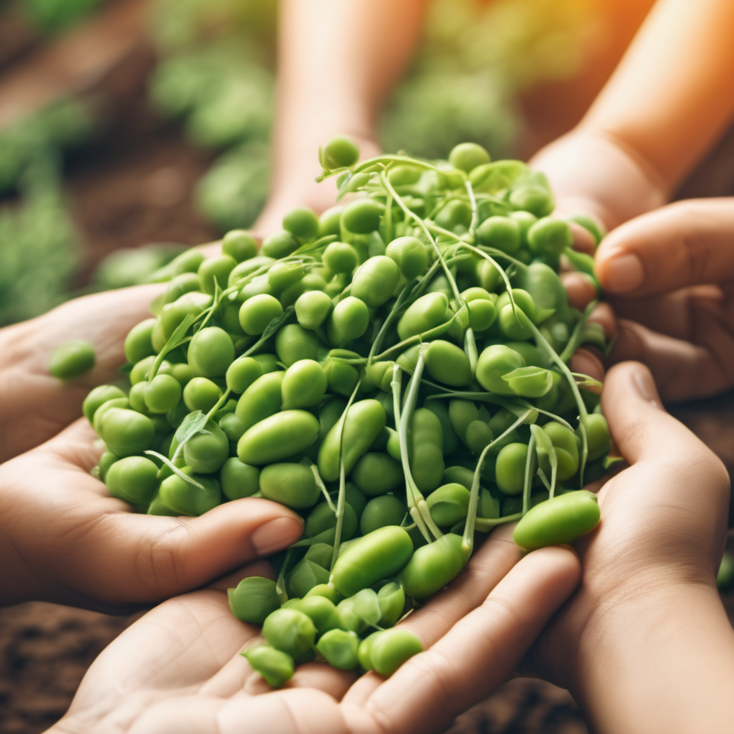Sugar Ann Snap Pea Seed Harvest Sugar Ann Snap Pea Grave Harvest
