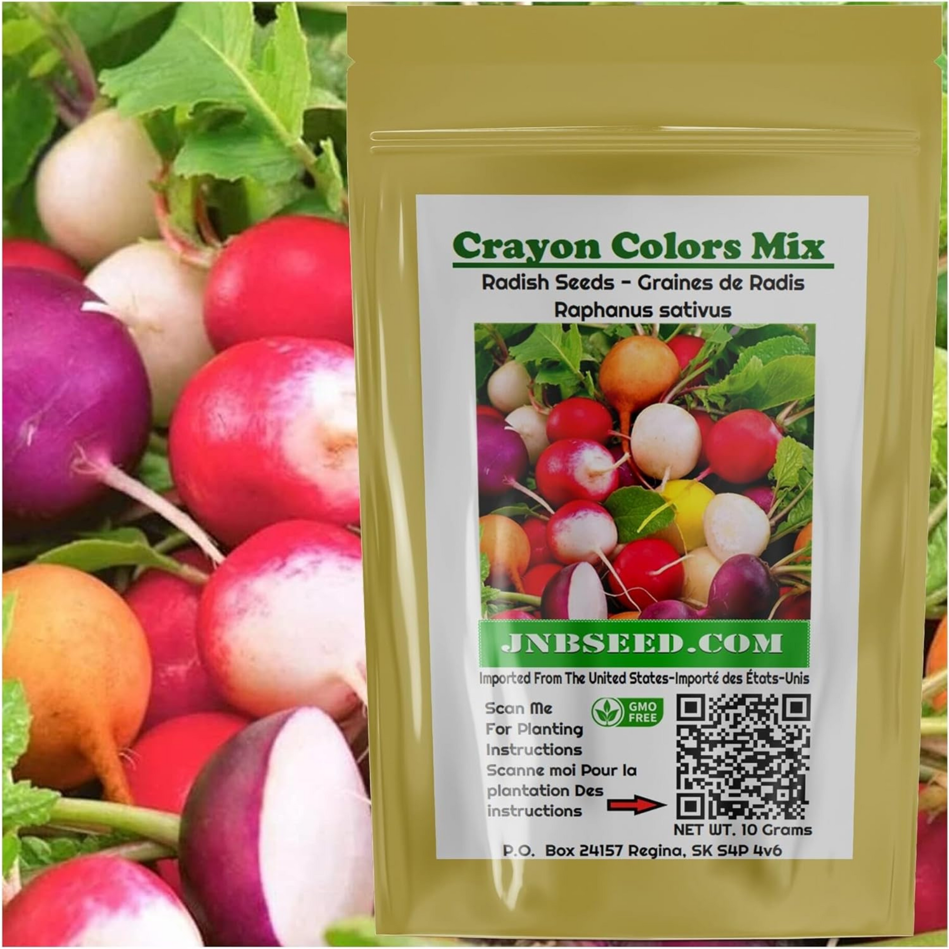 Colorful and Flavorful, Perfect for Salads and Garnishes. Coloré et savoureux, parfait pour les salades et les garnitures