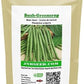 Bush-Greencrop Bean Seed in a pack Bush-Greencrop Bean Seed dans un paquet