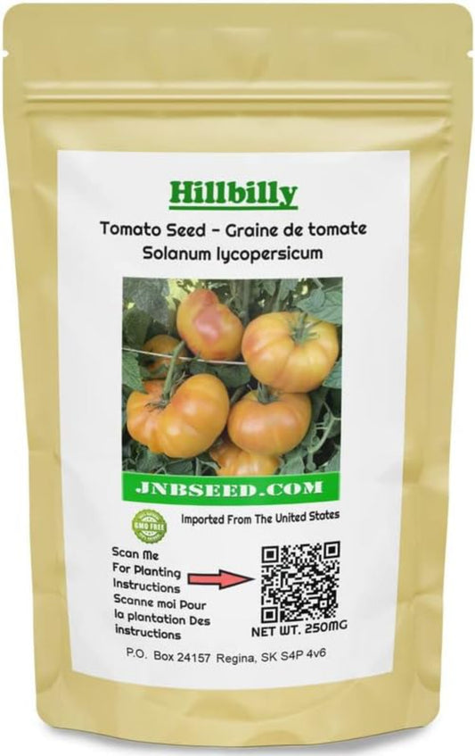 Pack of Hillbilly Tomato Seed Pack de Graine de Tomate Hillbilly
