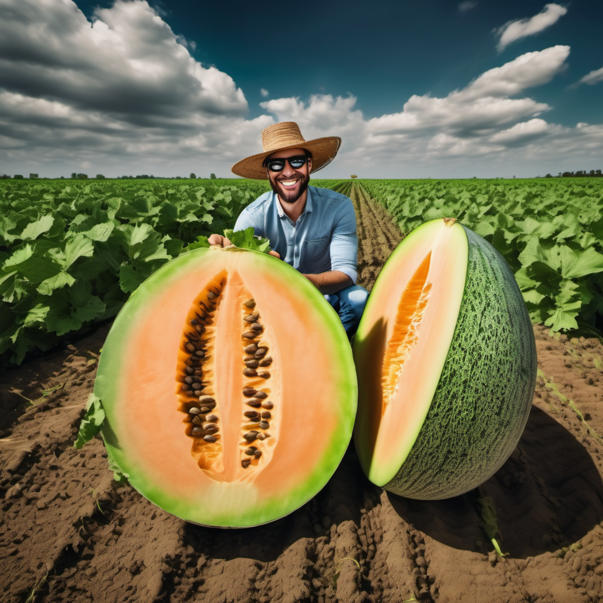 Start your cantaloupe garden with these top-notch seeds Commencez votre jardin cantaloup avec ces graines de première classe