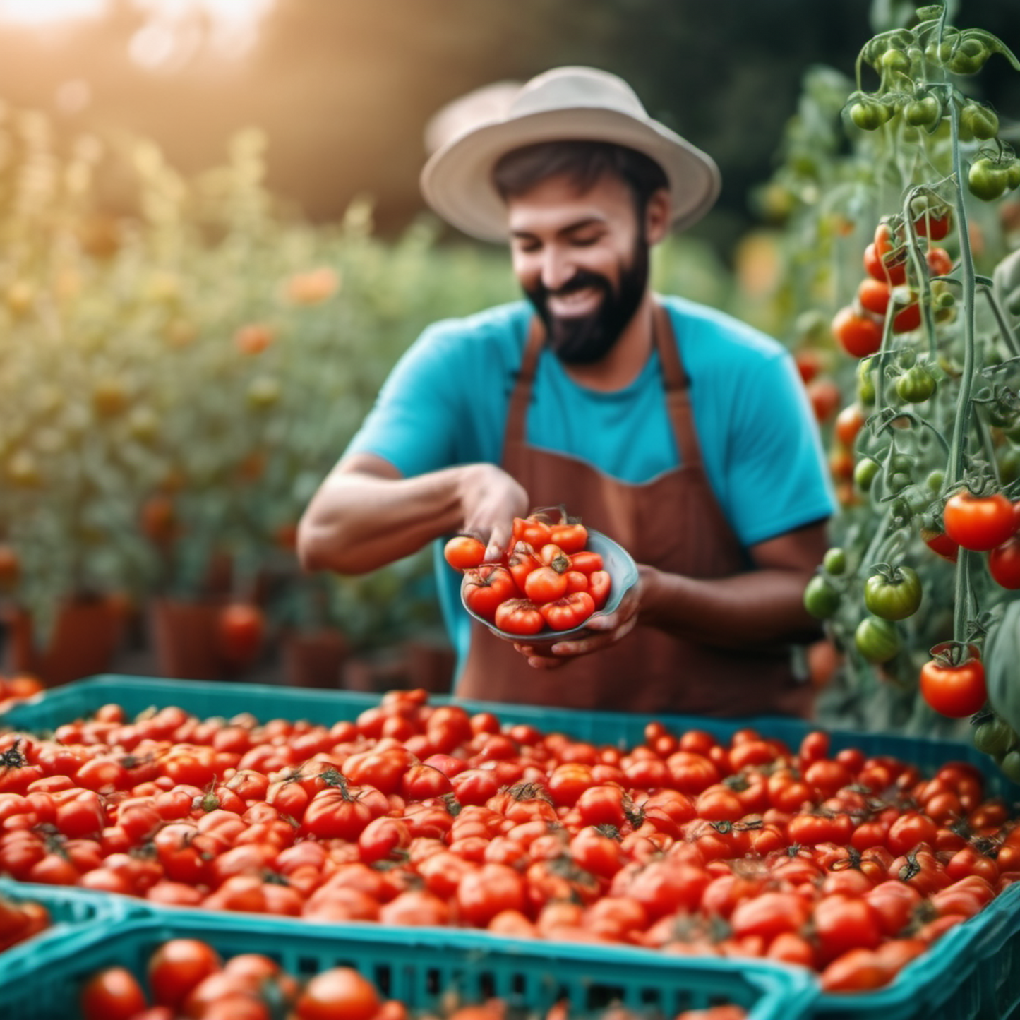 Achieve gardening success with Flame Tomato Seeds. Réussissez votre jardinage avec les graines de tomates Flame.