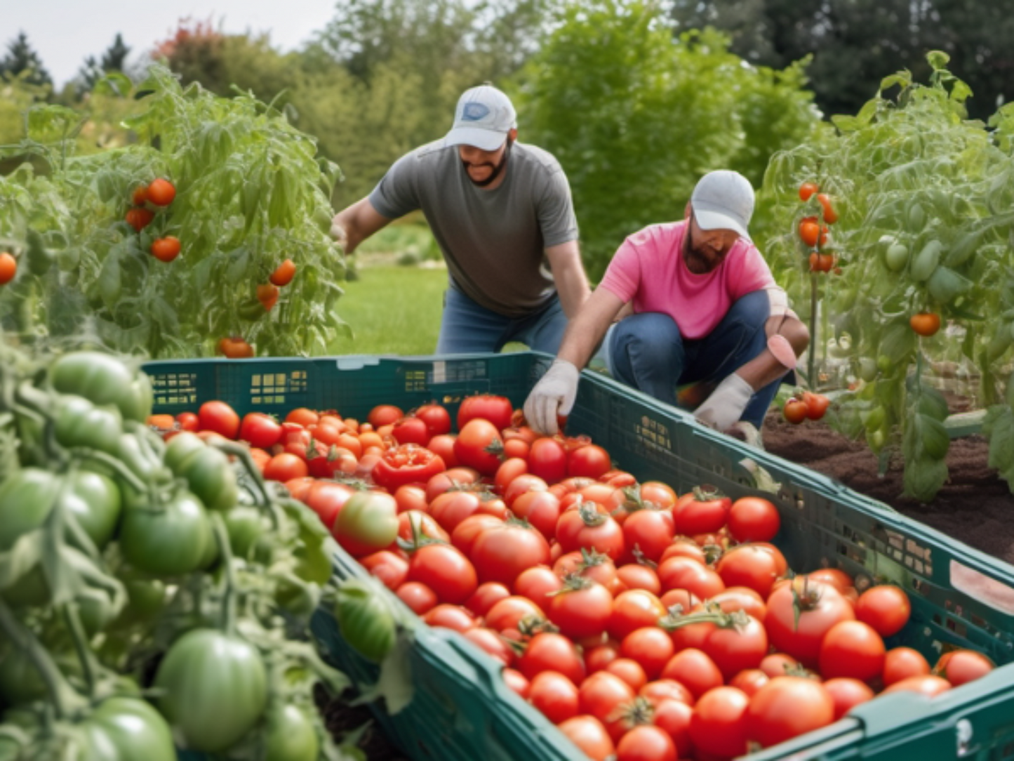 Large Tomato Variety Grande variété de tomates