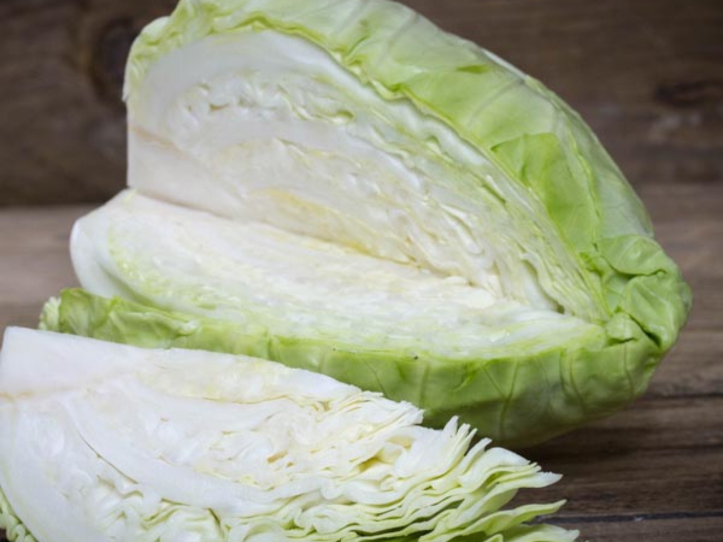 Classic sliced early jersey cabbage Classique tranches de chou jersey tôt