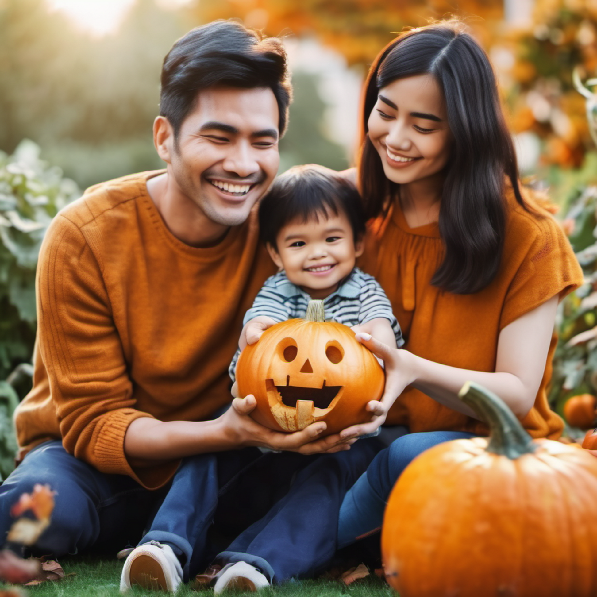 Join the excitement of Jack O Lantern Pumpkins with family Rejoignez l'excitation des Jack O Lantern Pumpkins en famille